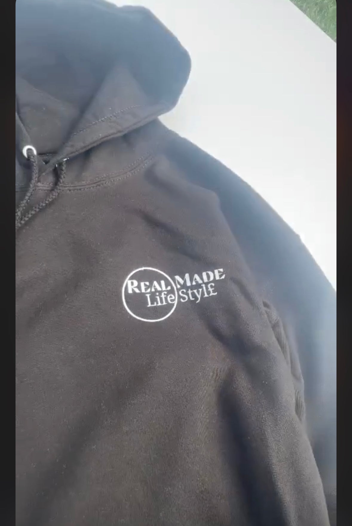 Real Made Lifestyl£ Life Is Real Hoodie